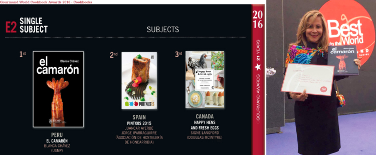 El libro 'Pintxos 2015' subcampeón en los premios mundiales 1