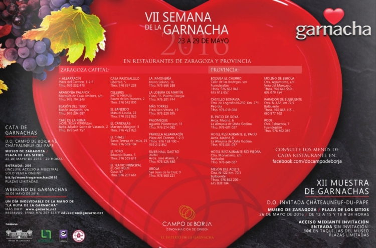 VII Semana de la Garnacha y Weekend de Garnachas 1