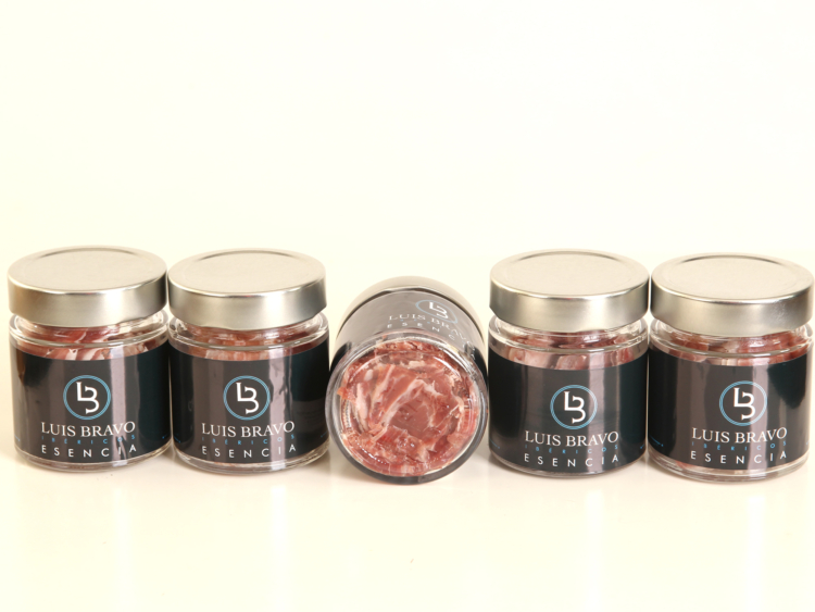 Jamones Luis Bravo presentó en Madrid el primer jamón ibérico de bellota envasado en cristal 2