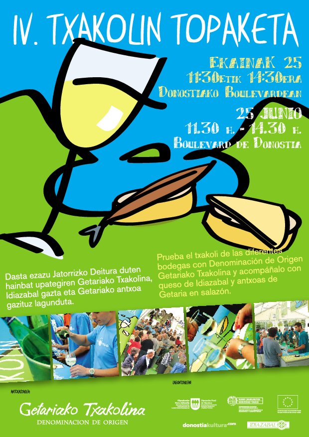 IV edición del Txacolin Topaketa en Donostia 1
