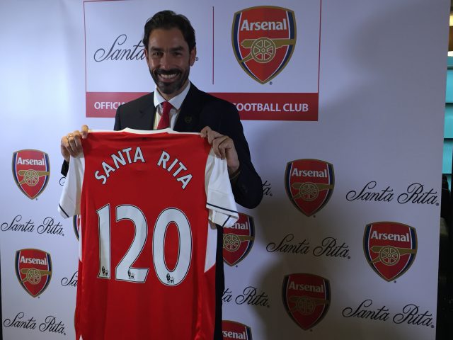 La bodega chilena Santa Rita vino oficial del Ársenal 1
