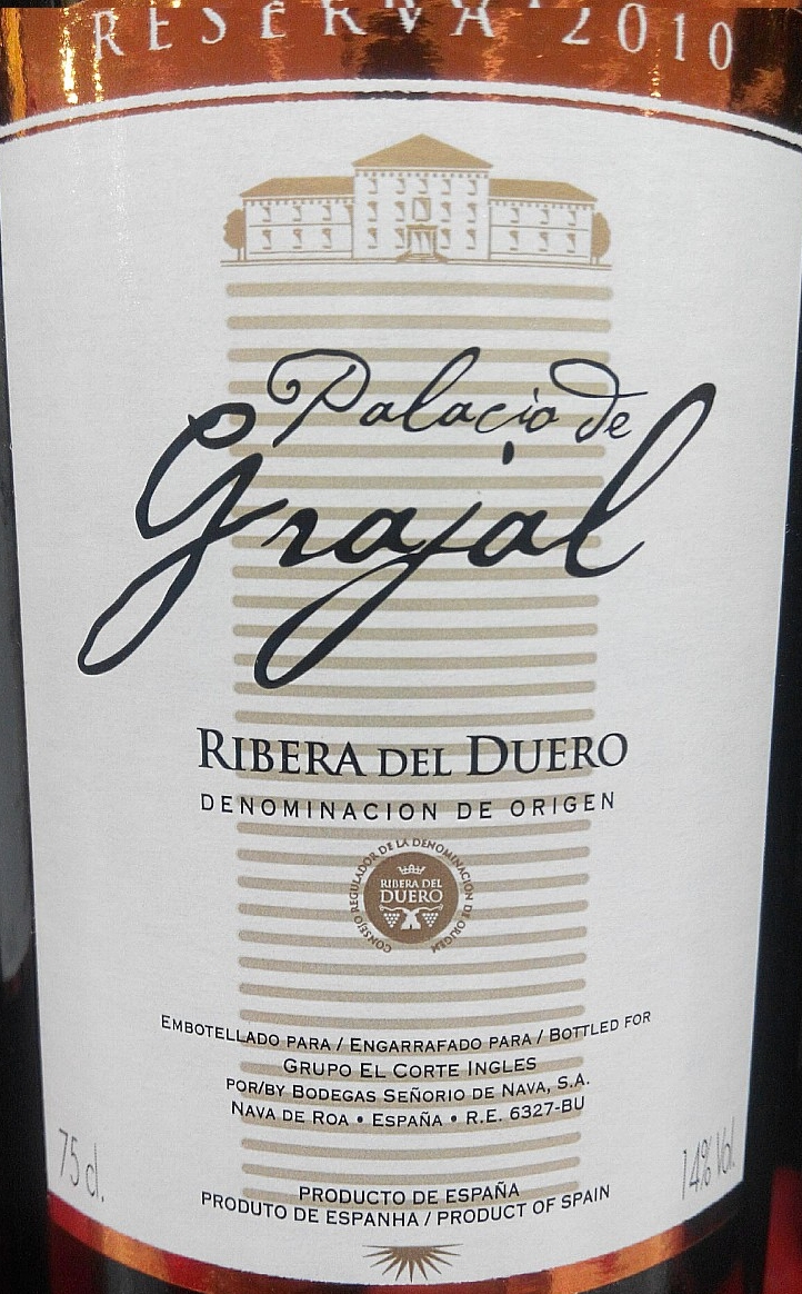 Catamos Palacio de Grajal Reserva 2010 1