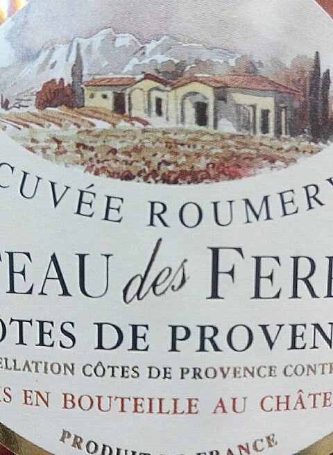Catamos Chateau des Ferrages Cotes de Provence Cuvee Roumery Rose 2015 2