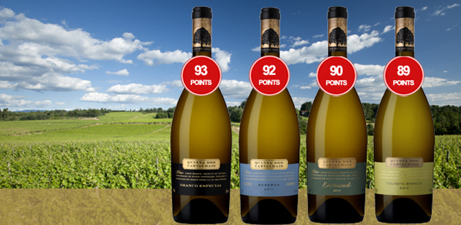 Robert Parker rates Quinta dos Carvalhais’ white wines with the highest scores in the Dão 1