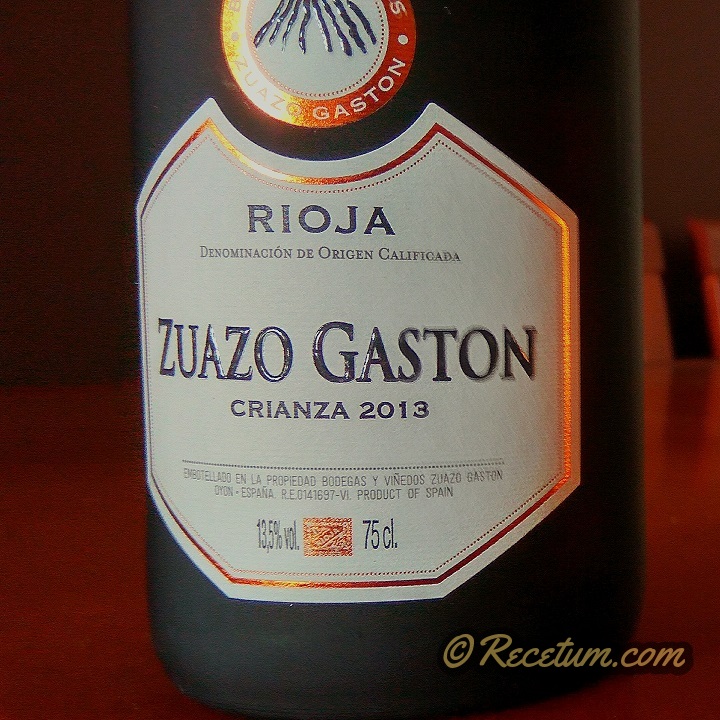 Catamos Zuazo Gastón Rioja Crianza 2013Tasting Zuazo Gastón Rioja Crianza 2013 1
