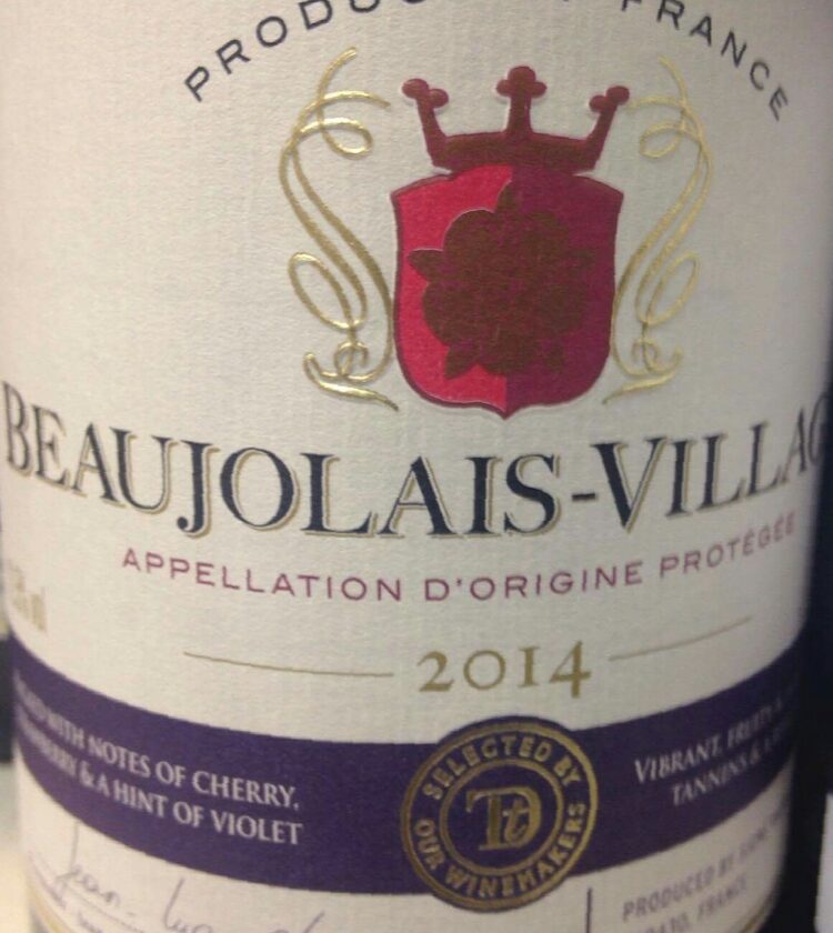 Catamos Beaujolais Villages 2014 Taste the Difference 1