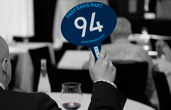 Subasta de vinos premium de tres días de Hart Davis Hart en USA en diciembre 1