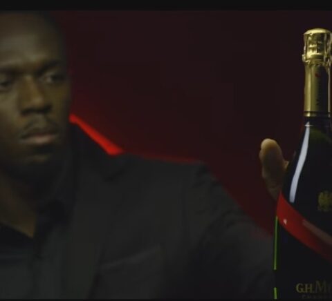Usain Bolt nombrado CEO de GH Mumm 2