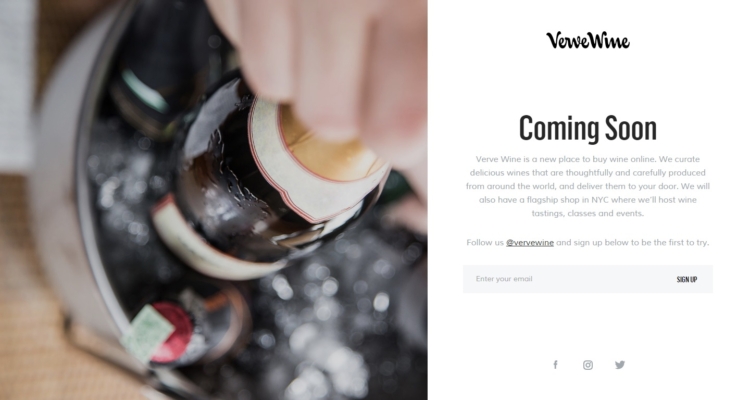 Verve Wine la tienda online de vinos que te indica cual es el mejor vino para tus gustos por medio de un algoritmo 1