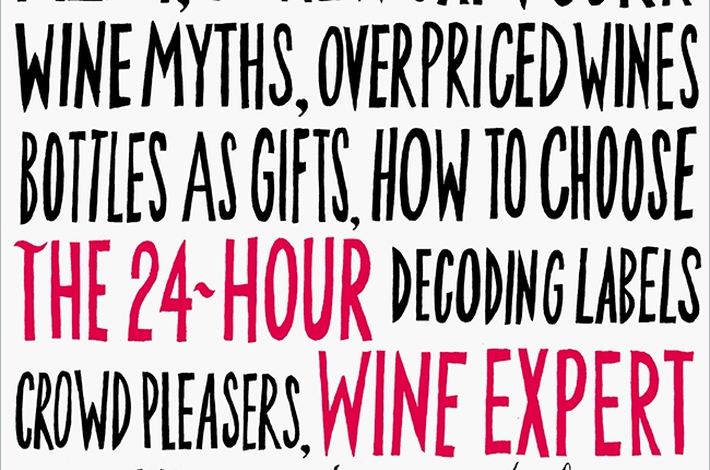 Un libro ideal para regalo de estas Navidades: The 24-hour Wine Expert 1