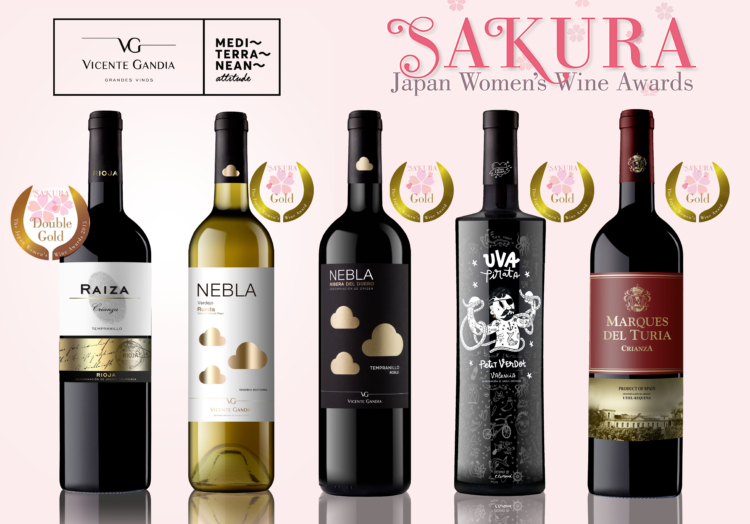 Excelentes resultados para los vinos de Vicente Gandía en el Sakura Wine Awards 1
