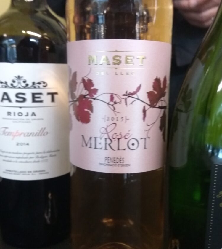 Catamos Merlot Rosé Maset del Lleó 2015, Pedenès 1