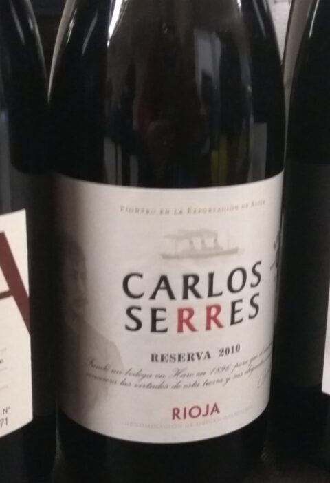 Catamos Carlos Serres Reserva 2010, Rioja 1