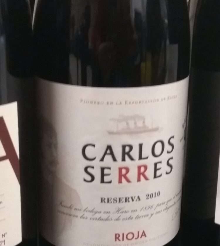 Catamos Carlos Serres Reserva 2010, Rioja 1