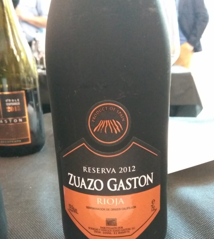 Catamos Zuazo Gaston Reserva 2012, Rioja 1