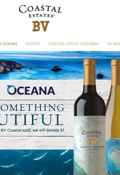 La bodega BV Coastal Estates donará 1 dólar por cada botella que venda en dos años para ayuda a conservar los océanos 1