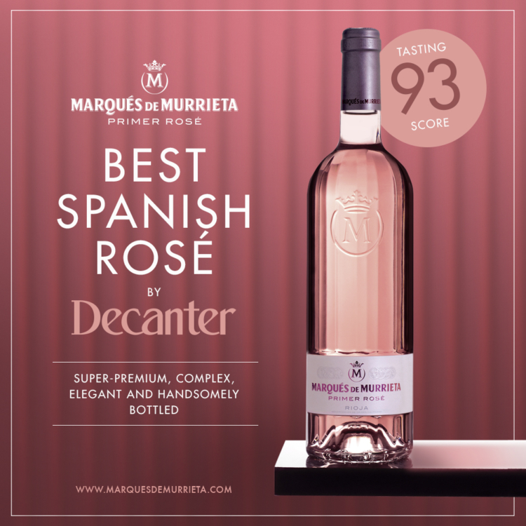Marqués de Murrieta Primer Rosé el mejor rosado español para Decanter