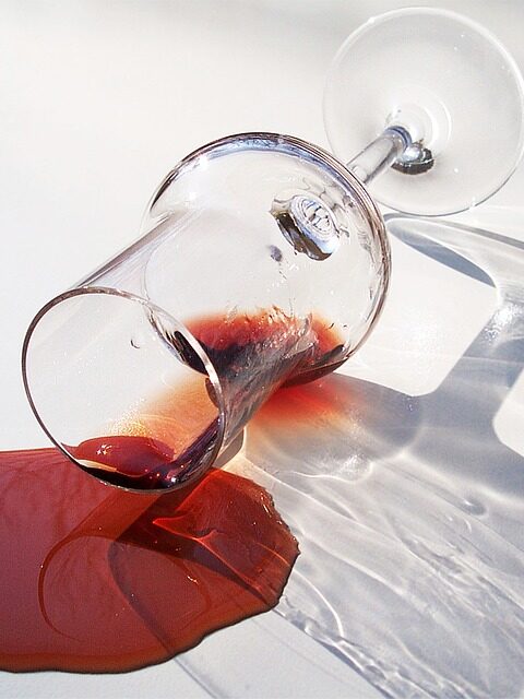 Consejos para quitar las manchas de vino 1