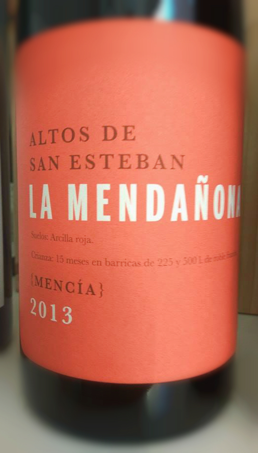 Catamos Altos de San Esteban La Mendañona 2013 1