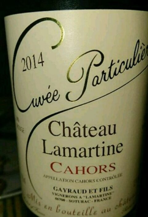 Catamos Château Lamartine Cuvée Particulière 2014 1